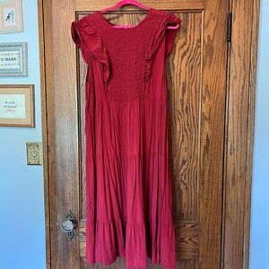 Old Navy Red long Dress